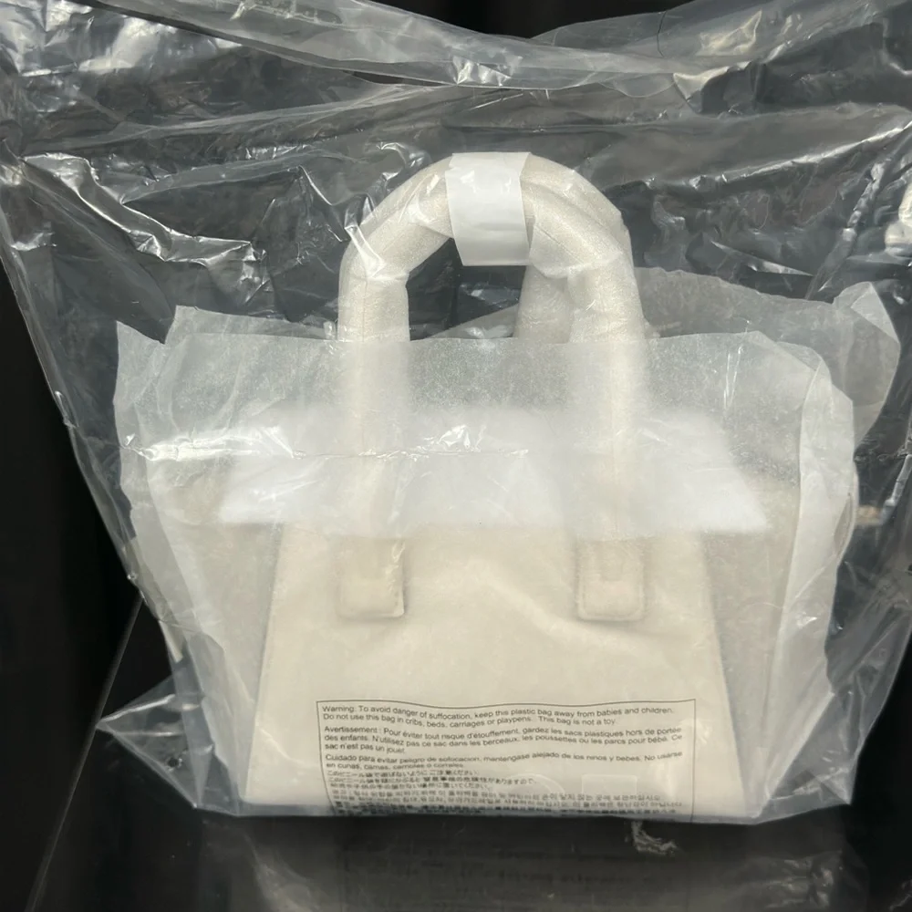 Michael Kors - Avril Extra-Small Leather Crossbody Satchel Light Cream       NWT - Picture 8 of 15